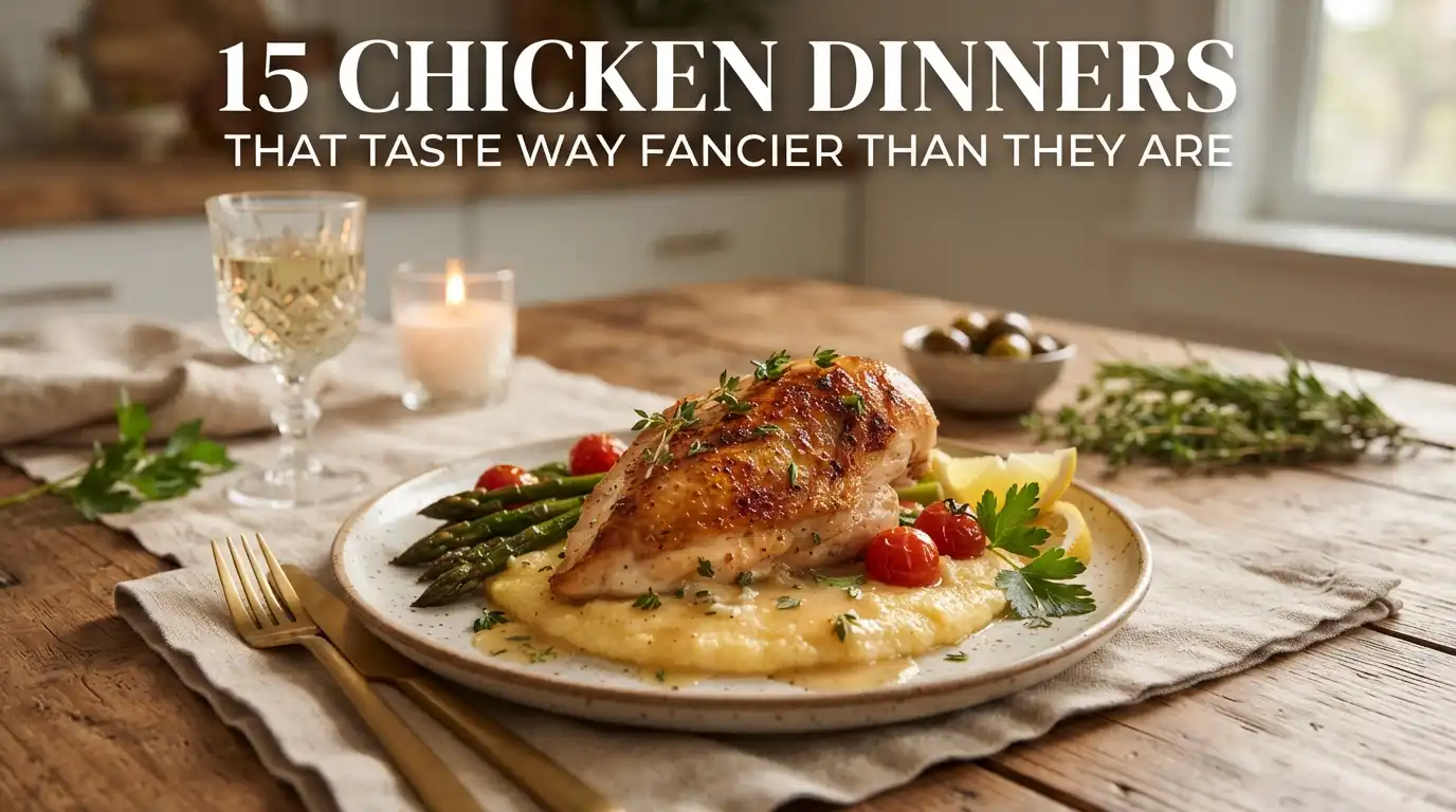 15 Chicken Dinners That Taste Way Fancier Than They Are