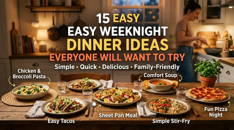 15 Easy Weeknight Dinner Ideas Everyone Will Want to Try