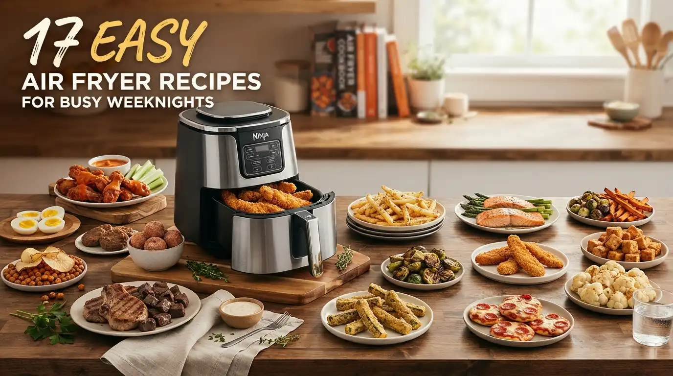 17 Easy Air Fryer Recipes for Busy Weeknights