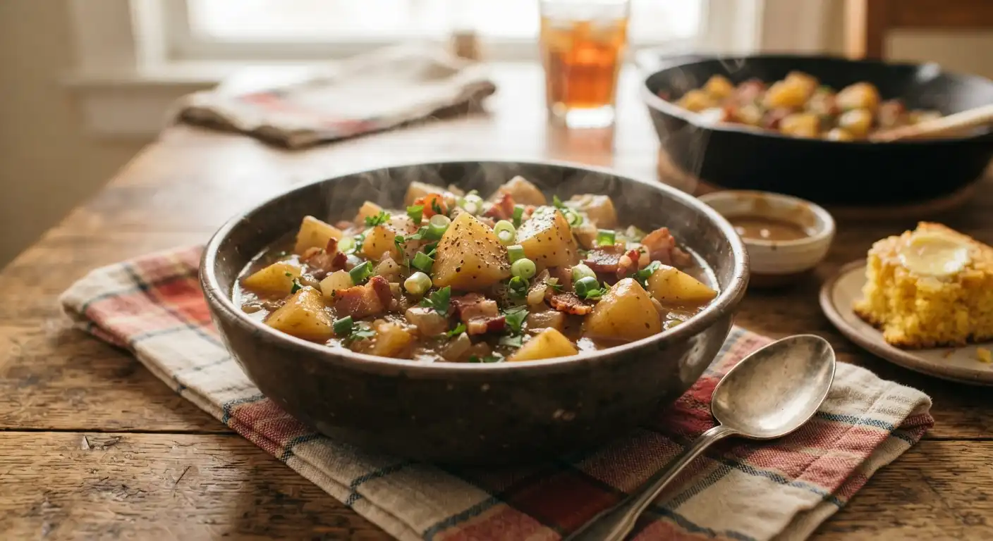 Easy Southern Stewed Potatoes That Taste Like Sunday Dinner