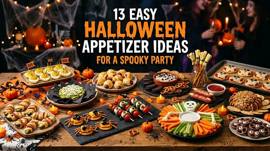 13 Easy Halloween Appetizer Ideas for a Spooky Party