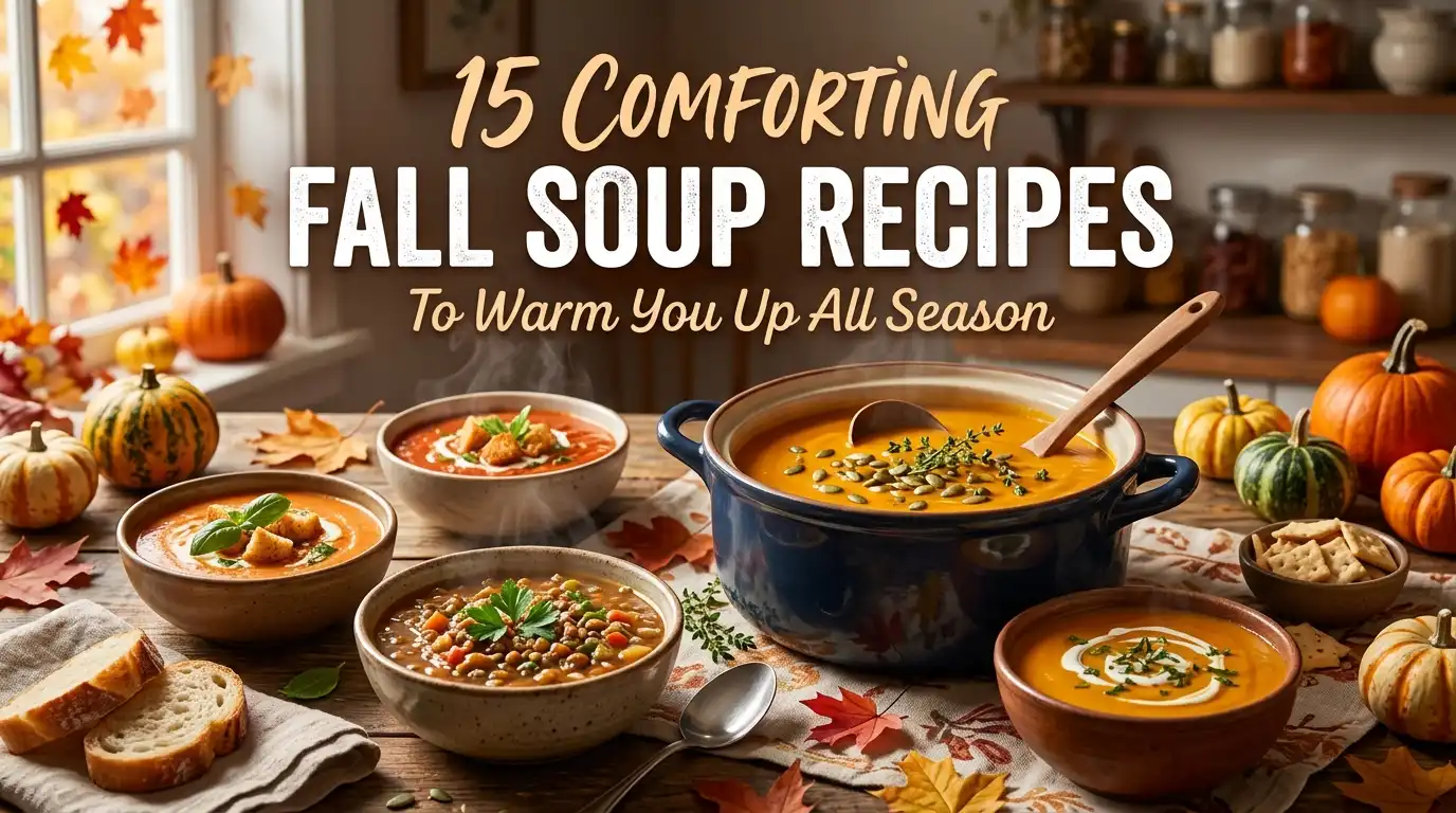 15 Comforting Fall Soup Recipes to Warm You Up All Season