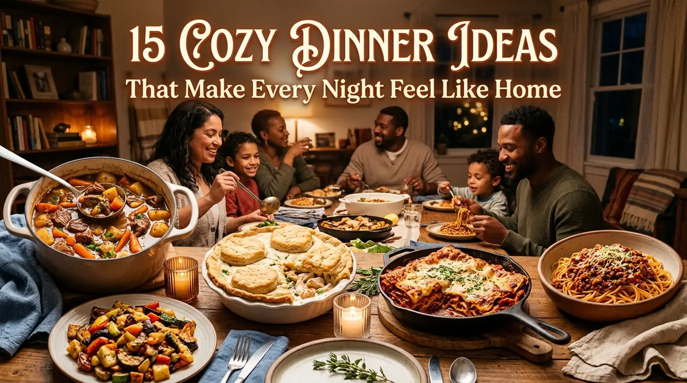 15 Cozy Dinner Ideas That Make Every Night Feel Like Home