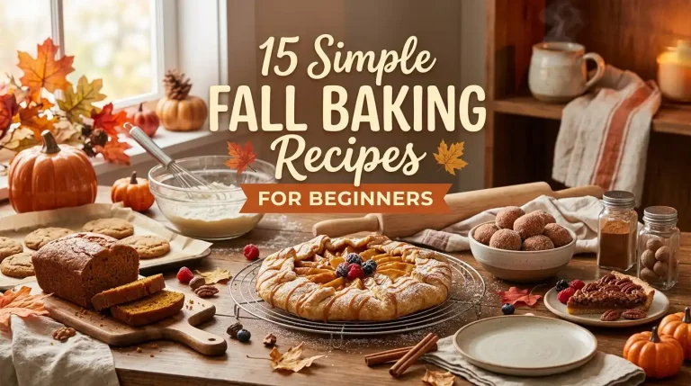 15 Simple Fall Baking Recipes for Beginners