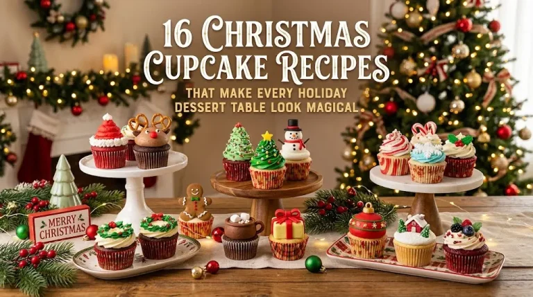16 Christmas Cupcake Recipes That Make Every Holiday Dessert Table Look Magical