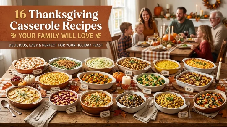 16 Thanksgiving Casserole Recipes Your Family Will Love