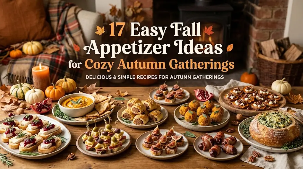 17 Easy Fall Appetizer Ideas for Cozy Autumn Gatherings
