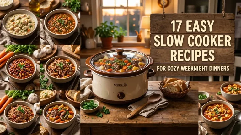 17 Easy Slow Cooker Recipes for Cozy Weeknight Dinners