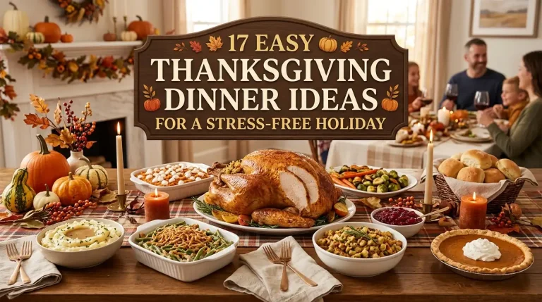 17 Easy Thanksgiving Dinner Ideas for a Stress-Free Holiday