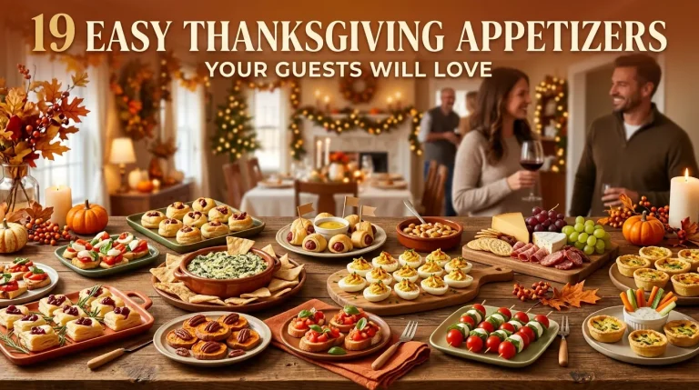 19 Easy Thanksgiving Appetizers Your Guests Will Love