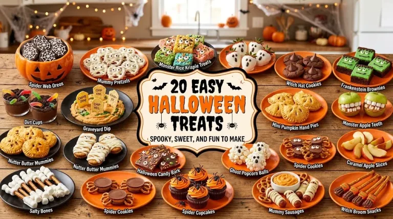 20 Easy Halloween Treats That Are Spooky, Sweet, and Fun to Make