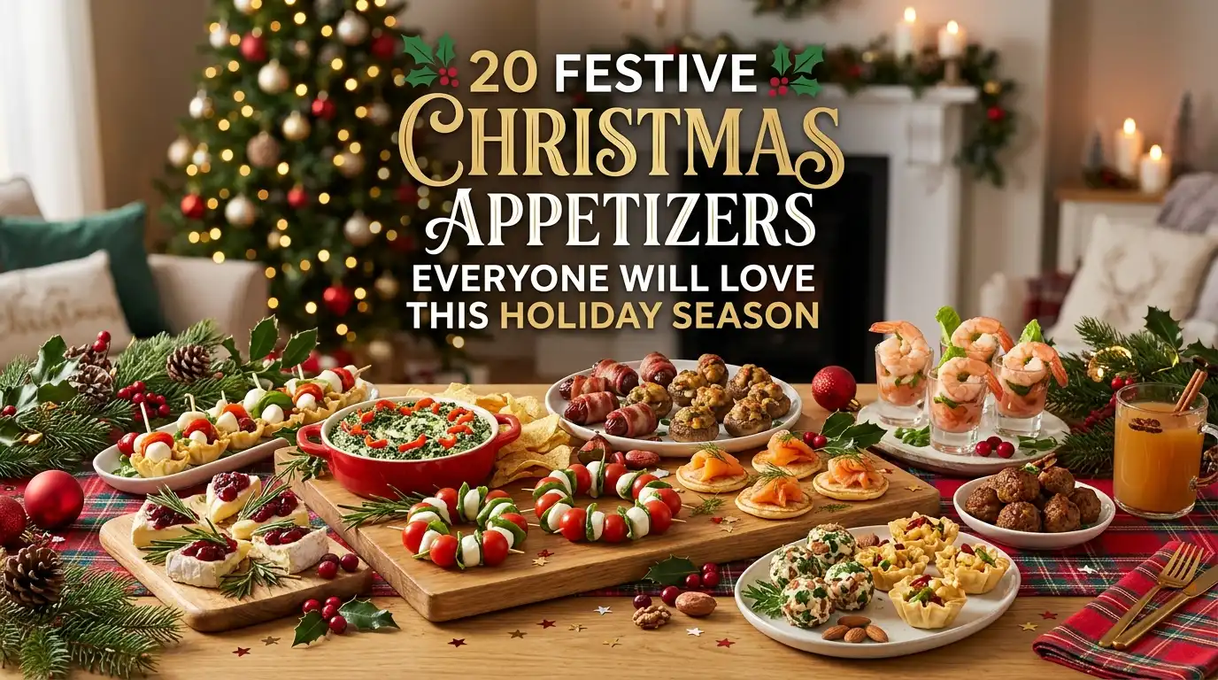 20 Festive Christmas Appetizers Everyone Will Love This Holiday Season