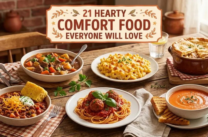 21 Hearty Comfort Food Recipes Everyone Will Love